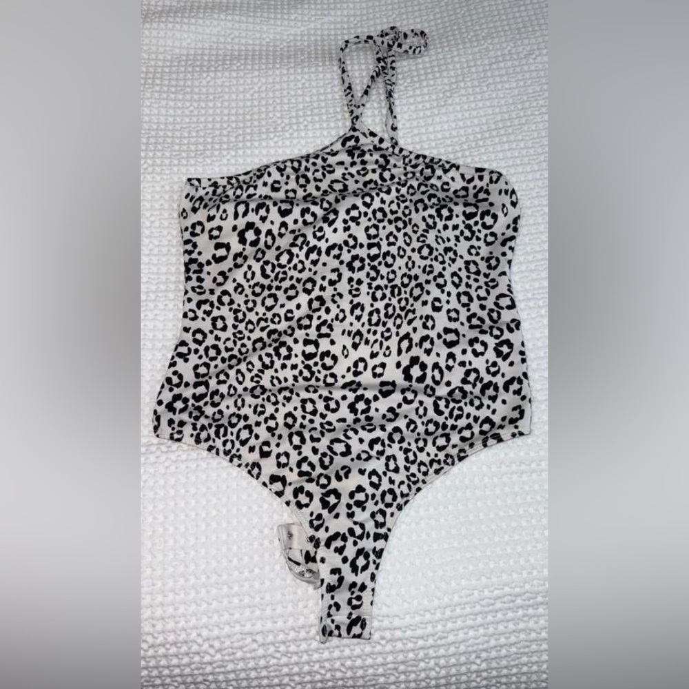 Leopard Print Bodysuit